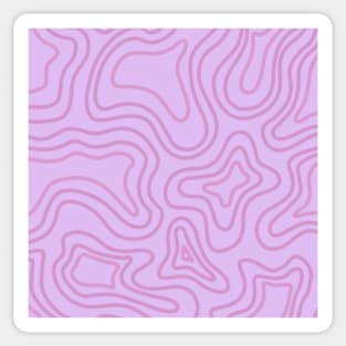 Purple aesthetic Sticker